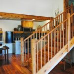 Stairway w/ Kitchen